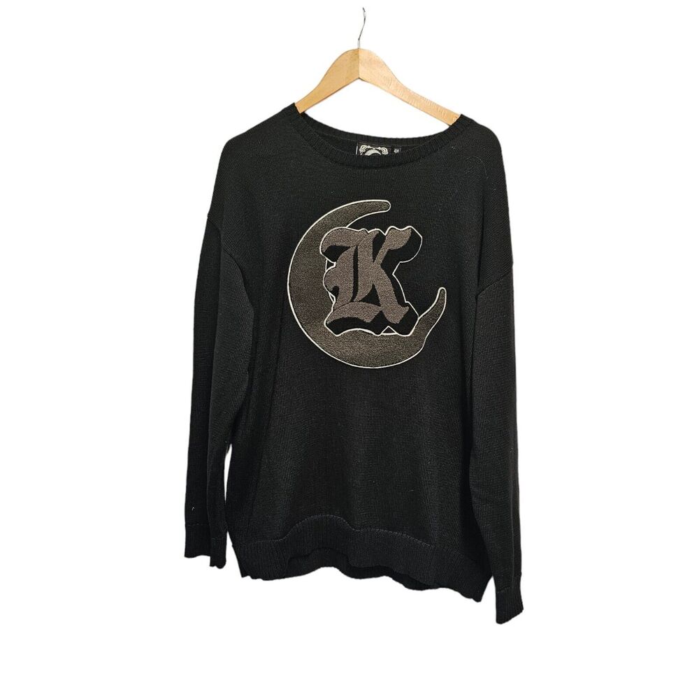 KILL‎ STAR Sweater Black Monogramed 4XL GOTH PUNK
